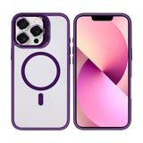 Étui Rixus Classic 03 avec MagSafe pour Apple iPhone 12 Pro Max violet foncé