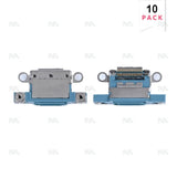 Connecteur de charge pour Apple iPhone 16, 16 Plus – Teal (10 pièces)