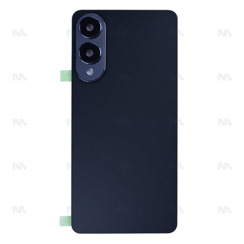 Vitre arrière pour Samsung Galaxy S25 Edge S937B avec lentille Titanium Jetblack OEM