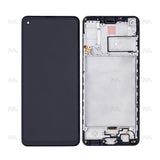 Chassis + Ecran Original OEM + Vitre pour Samsung Galaxy A21s A217F - Noir
