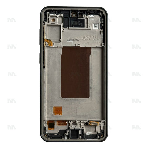 Écran complet sur châssis Soft-OLED pour Samsung Galaxy A37 A376B - Anthracite
