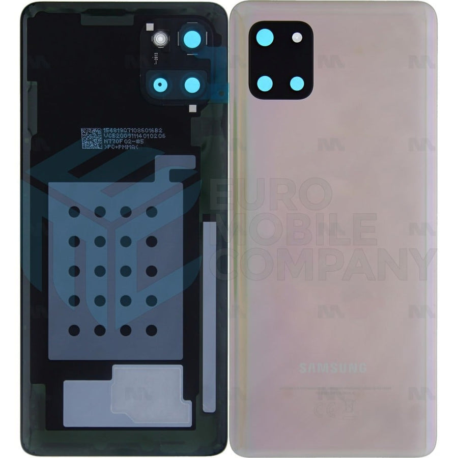Vitre arrière pour Samsung Galaxy Note 10 Lite N770F avec lentille Aura Glow Original