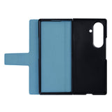 Étui Portefeuille Avec Porte-Stylo Rixus Pour Samsung Galaxy Z Fold8 Ultra Bleu Sierra