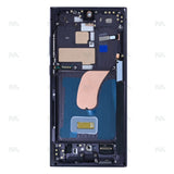 Chassis + Ecran OLED + Vitre pour Samsung Galaxy S23 Ultra S918B - Phantom Black