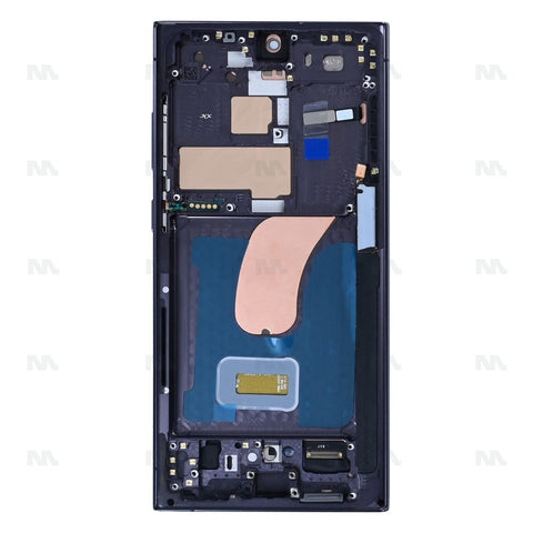 Chassis + Ecran OLED + Vitre pour Samsung Galaxy S23 Ultra S918B - Phantom Black
