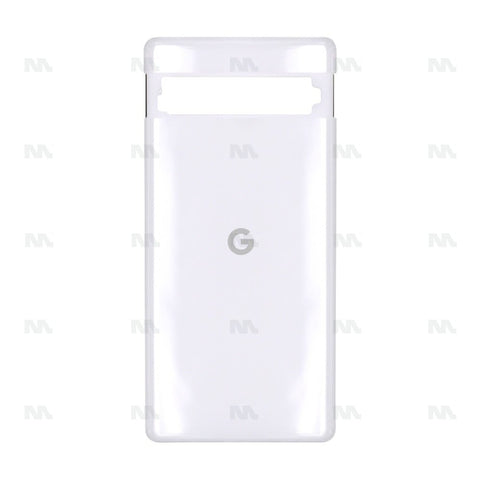 Vitre arrière pour Google Pixel 7a sans objectif Snow OEM