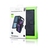 Portefeuille magnétique amovible Rixus Duo pour Apple iPhone 11 Noir