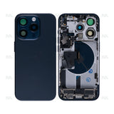 Boîtier avec petites pièces – Titane bleu – OEM pour Apple iPhone 15 Pro
