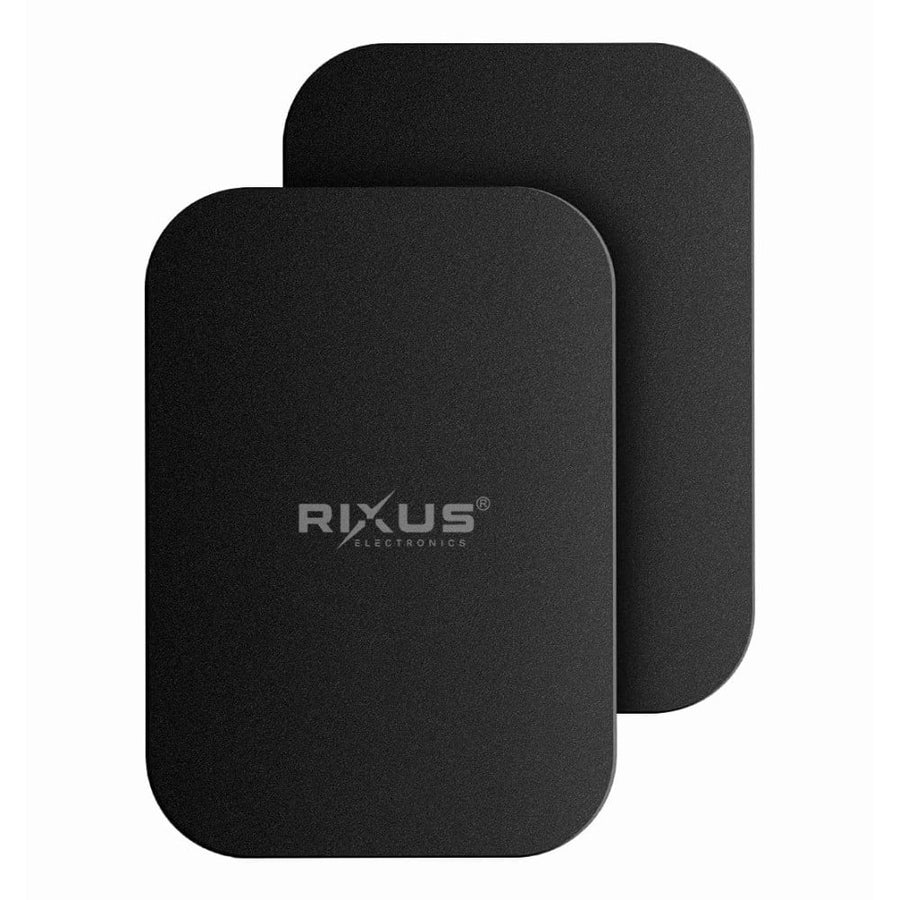 Feuille magnétique pour téléphone Rixus RXHM25, 4 sets, noir