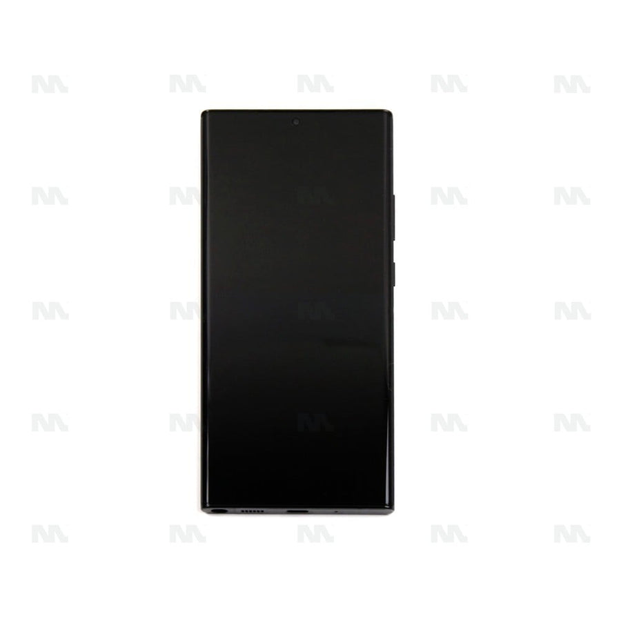 Chassis + Ecran Officiel Service Pack + Vitre pour Samsung Galaxy Note 20 Ultra N985F / Ultra 5G N986B - Mystic Black