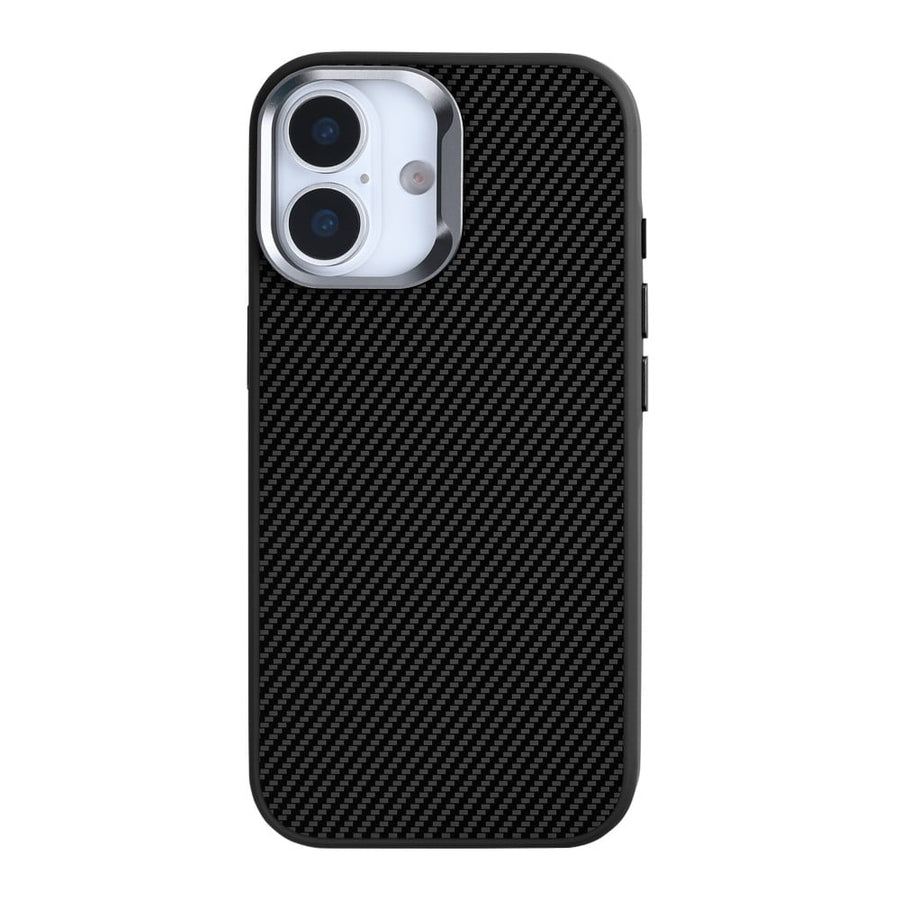 Coque Mag Carbon avec MagSafe pour Apple iPhone 17 Titanium Black