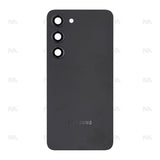 Vitre arrière pour Samsung Galaxy S23 S911B avec objectif Phantom Black Original