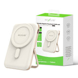 Batterie externe magnétique portable Rixus RXPB37 10 000 mAh avec support Rose Gold