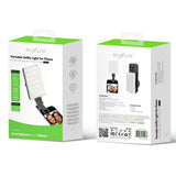 Éclairage portable pour selfies pour téléphone portable Rixus RXLG50 Noir