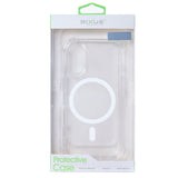 Étui anti-éclatement Rixus avec MagSafe pour Samsung Galaxy S25 Edge transparent