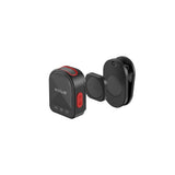 Microphone miniature sans fil Rixus RXMIC03 pour diffusion en direct et enregistrement vidéo – Noir