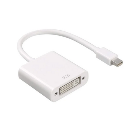 Mini adaptateur DisplayPort MDP M vers DVI 23 cm - Blanc