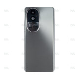 Vitre arrière pour Oppo Reno 10 Pro Plus avec objectif gris argenté OEM