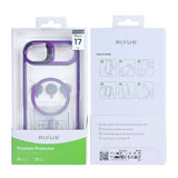 Étui Rixus Classic 03 avec MagSafe pour Apple iPhone 17 Air Deep Purple