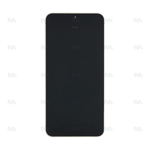 Chassis + Ecran LCD + Vitre pour Samsung Galaxy S24 (SM-S921B) Marble Grey Pre - Assembled