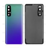 Vitre arrière Oppo Reno 3 Pro avec objectif bleu auroral OEM
