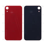 Vitre Arrière pour Apple iPhone XR, cadre de caméra agrandi rouge Compatible