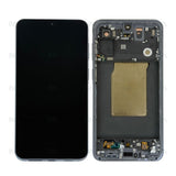 Écran complet sur châssis Pré-assemblé pour Samsung Galaxy A57 A576B - Gris