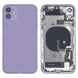 Boîtier pour Apple iPhone 11 avec petites pièces violet OEM