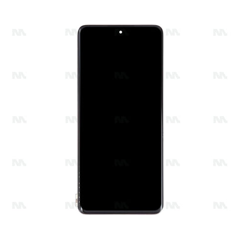 Chassis + Ecran Original OEM + Vitre pour Oppo Reno9 (PHM110) / Reno9 Pro (PGX110) - Noir
