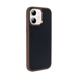 Coque de protection Mag Carbon avec Magsafe pour Apple iPhone 11 - Marron