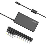 Chargeur universel pour ordinateur portable Rixus RXLC09 de remplacement 90 W noir