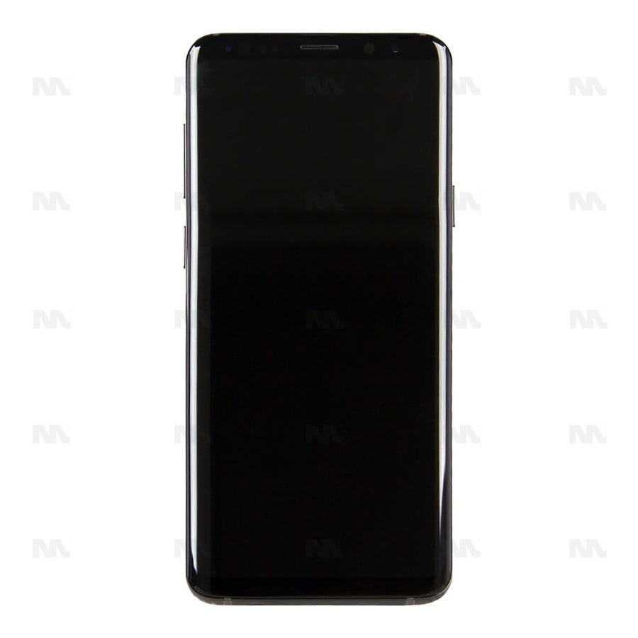 Chassis + Ecran Officiel Service Pack + Vitre pour Samsung Galaxy S9 Plus G965F - Midnight Black