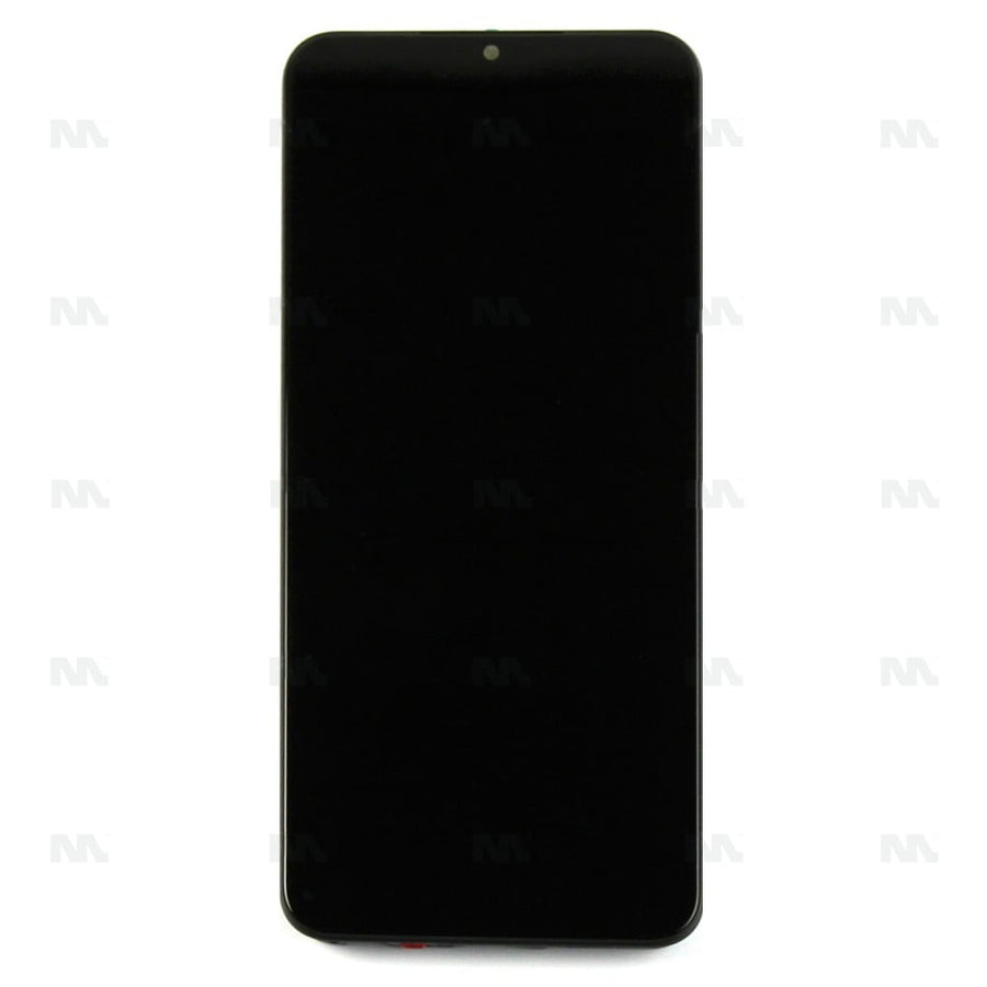 Chassis + Ecran Officiel Service Pack + Vitre pour Samsung Galaxy A22 5G A226B - Noir