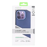 Étui Rixus Classic 02 avec MagSafe pour Apple iPhone 14 Pro bleu