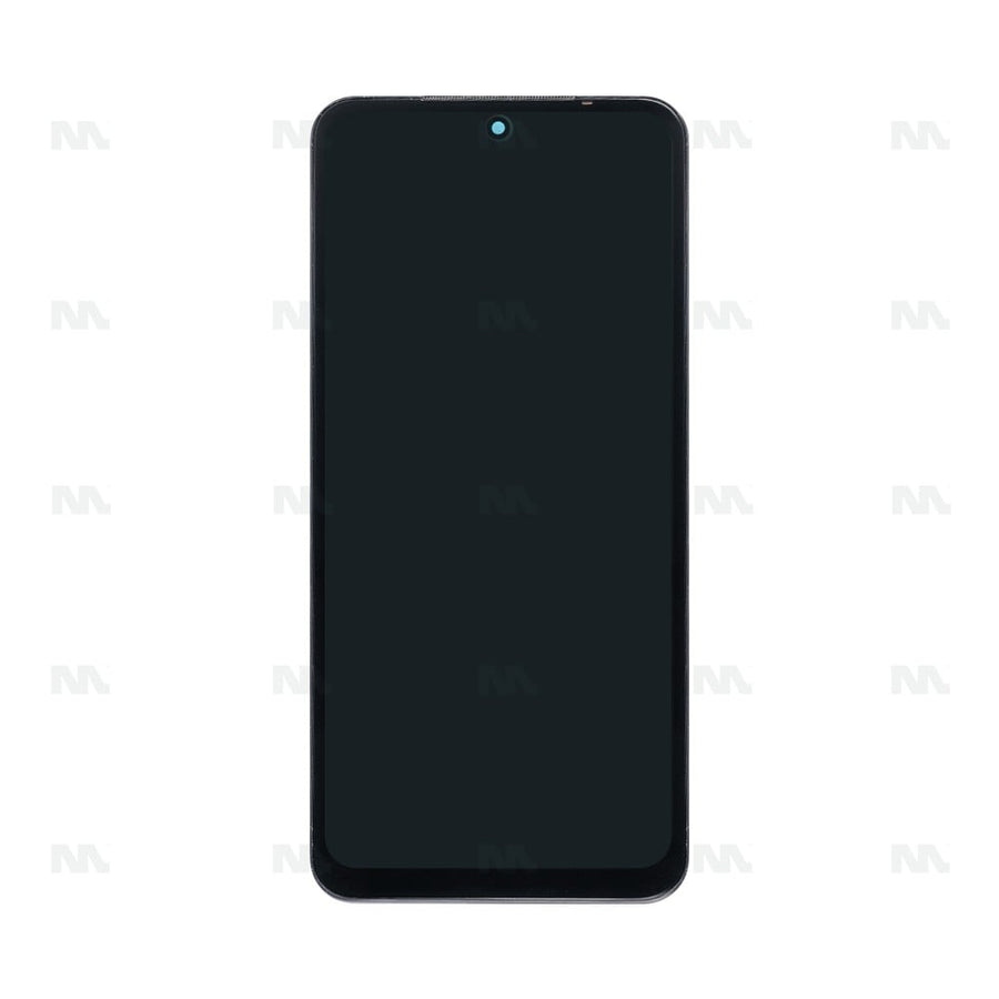 Chassis + Ecran Original OEM + Vitre pour Xiaomi Redmi Note 10S / Redmi Note 10 4G - Onyx Gray