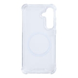 Étui anti-éclatement Rixus avec MagSafe pour Samsung Galaxy S25 FE transparent