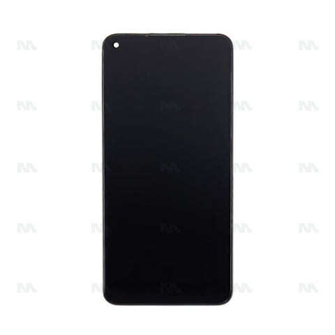 Chassis + Ecran Original OEM + Vitre pour Xiaomi Redmi Note 9 - Midnight Grey