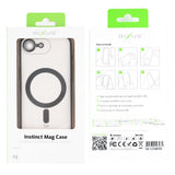 Étui Rixus Instinct Mag pour Apple iPhone 16e Noir