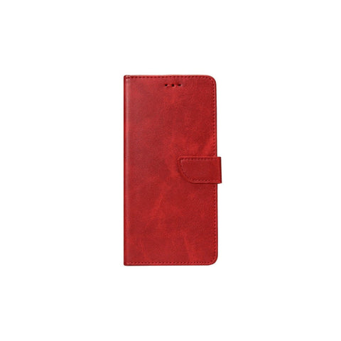 Rixus Bookcase pour Apple iPhone 6, 6S Rouge foncé