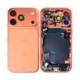 Châssis avec petits composants Original pour Apple iPhone 17 Pro - Orange Cosmique
