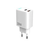 Adaptateur PD Quick GaN CH3350 USB-A vers USB-C 33 W blanc