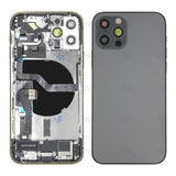 Boîtier pour Apple iPhone 12 Pro avec petites pièces graphite OEM