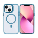 Étui Rixus Classic 03 avec MagSafe pour Apple iPhone 13 bleu clair