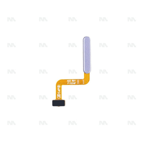 Capteur d'empreintes digitales et nappe On/Off Samsung Galaxy A22 4G A225F Violet OEM