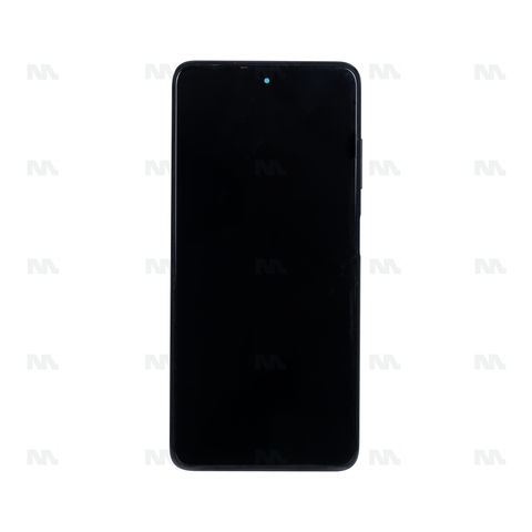 Chassis + Ecran Original OEM + Vitre pour Xiaomi Poco X3 Pro (M2102J20SG / M2102J20SI) - Phantom Black
