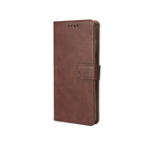 Bibliothèque Rixus pour Samsung Galaxy S25 FE Marron