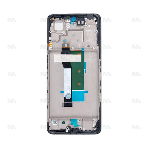 Chassis + Ecran Original OEM + Vitre pour Xiaomi Redmi Note 12T Pro (23054RA19C) - Noir
