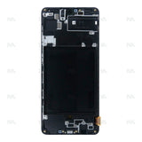 Chassis + Ecran Officiel Service Pack + Vitre pour Samsung Galaxy A71 A715F