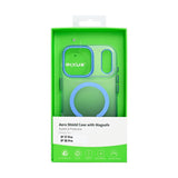 Coque Rixus Aero Shield Compatible MagSafe pour Apple iPhone 17 Pro, 18 Pro - Bleu