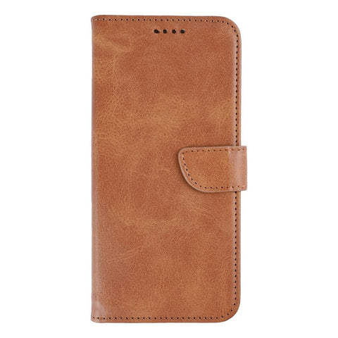 Bibliothèque Rixus pour Samsung Galaxy S26 Ultra marron clair